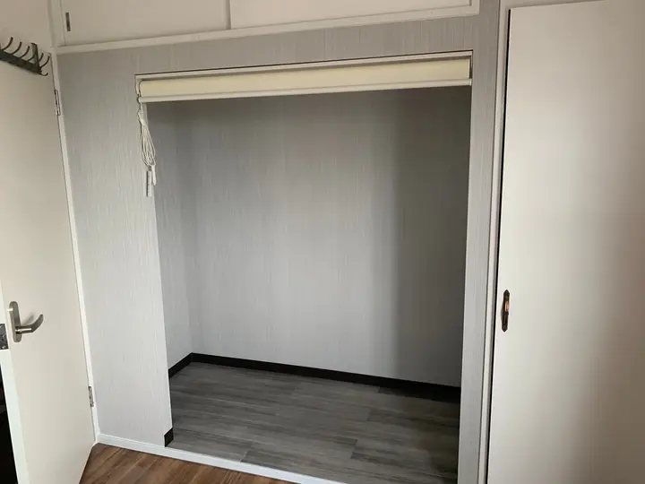 内装を仕上げた押入れ