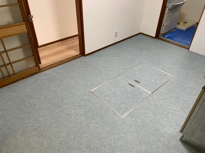 施工後の室内