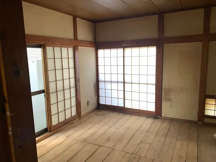 施工前の和室